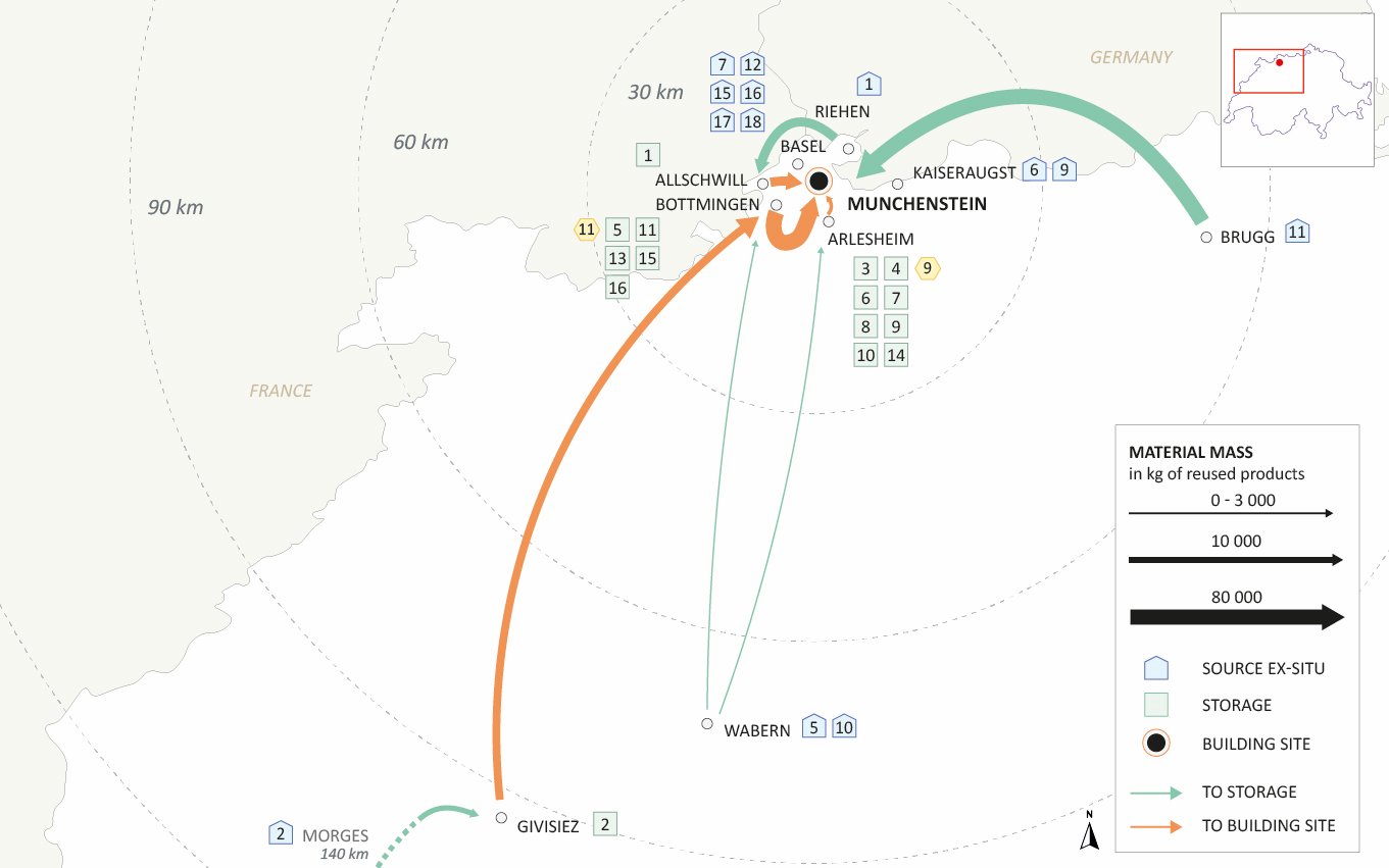 Reuse map